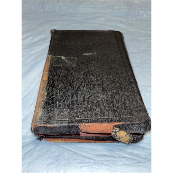 Other - Vintage 1938 World Syndicate KJV Holy Bible Red Letter Edition Maps Study